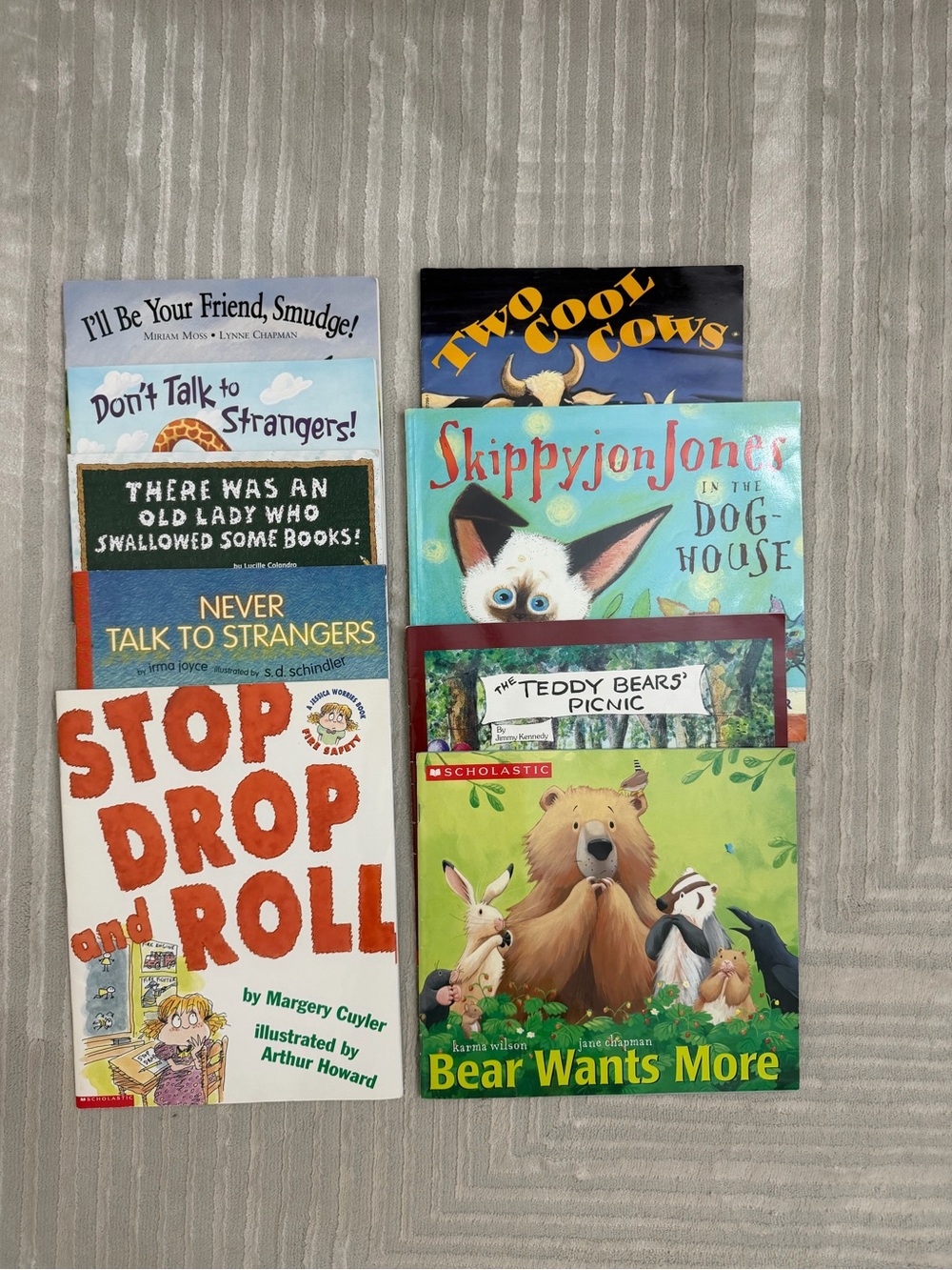 Children's Picture Book Set - Assorted Colorful Covers
